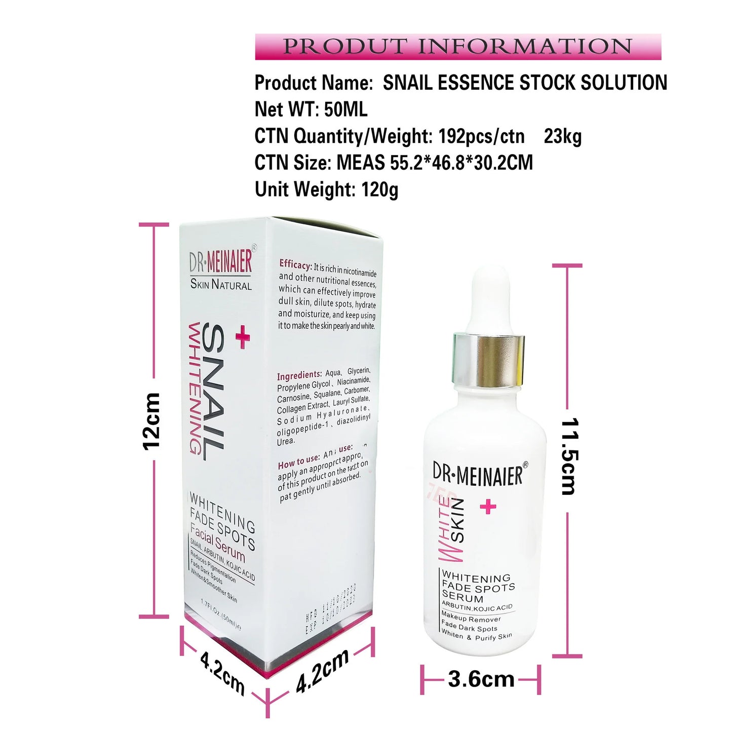 Snail Renewal Vital Serum Face Hydration