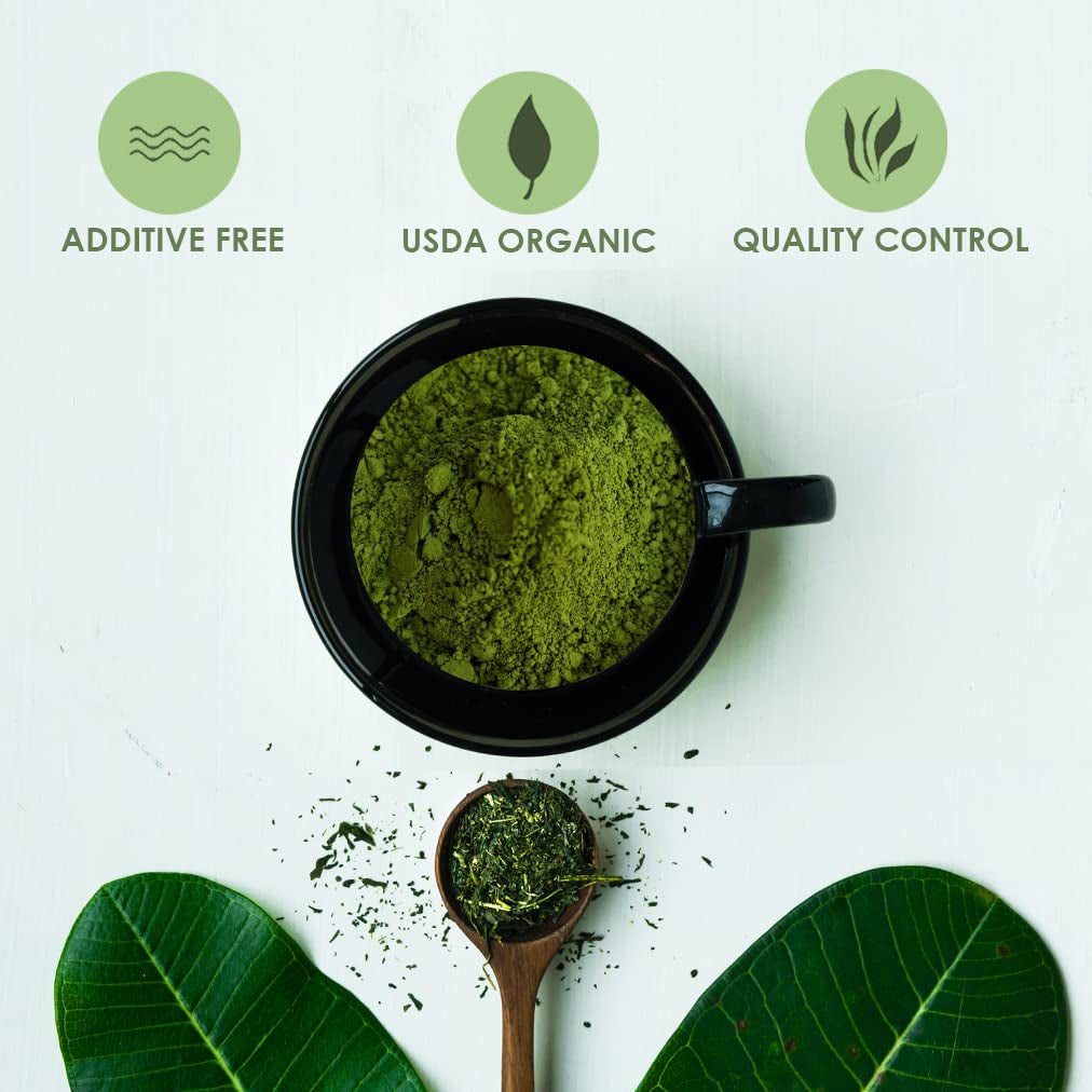 Matcha Powder 1 Lb - USDA Organic Matcha Green Tea Powder Premium Grade Matcha 1St Harvest Pure Matcha 16 Ounce
