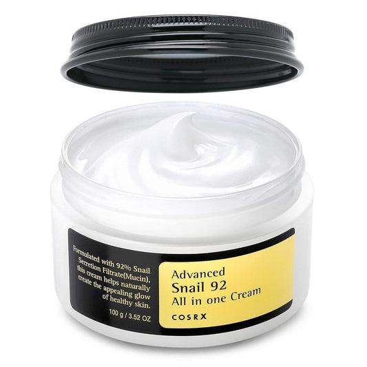 US Seller COSRX Coss02-C Advanced Snail 92 All in One Cream - 3.52 Oz Authentic